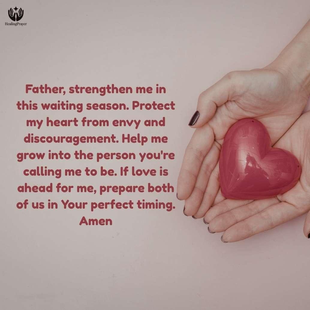 Prayer of Encouragement for Those Waiting for Love
