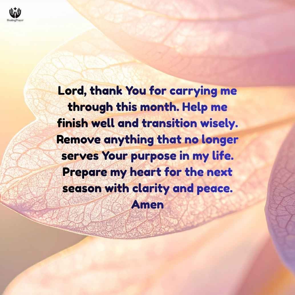 Preparing for March – A Transition Prayer