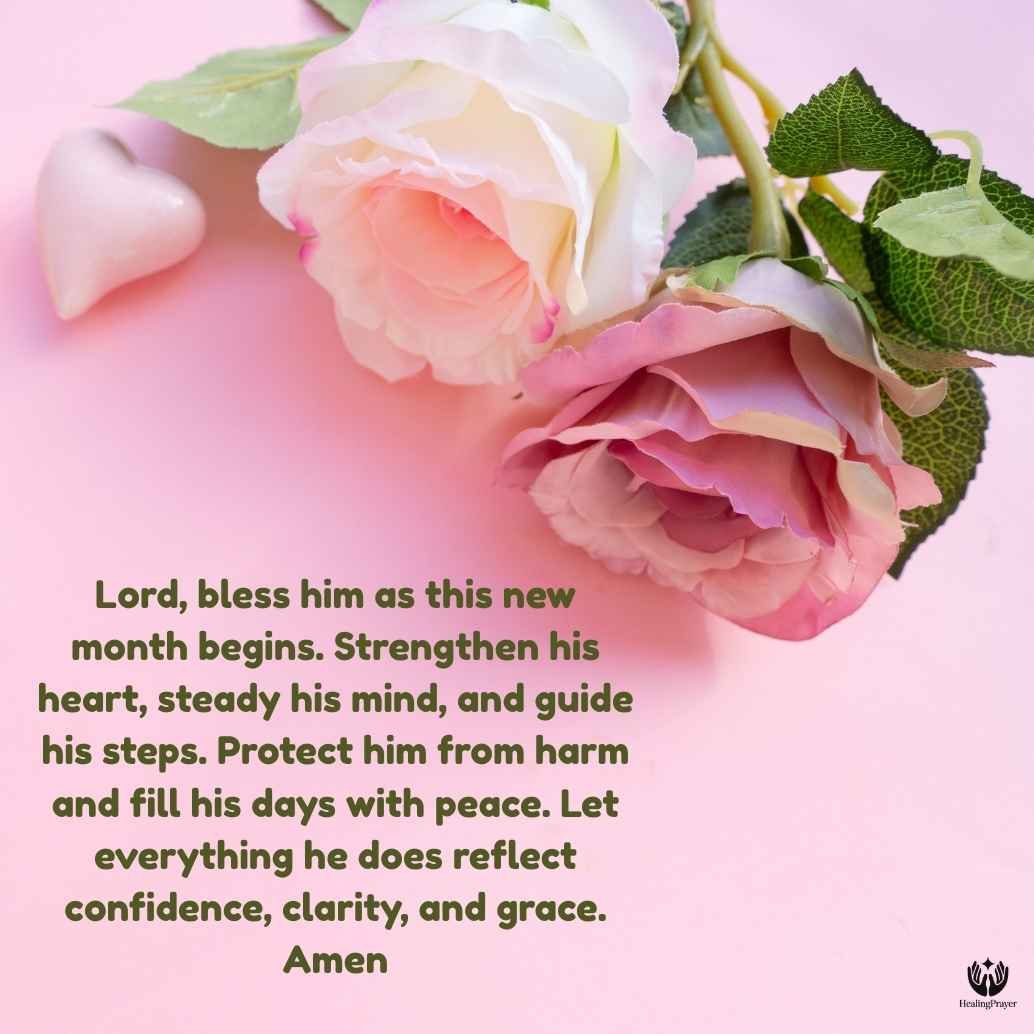 Short and Simple New Month Prayer for My Boyfriend