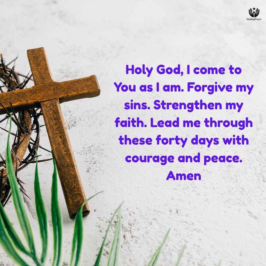 Short Prayer for Ash Wednesday