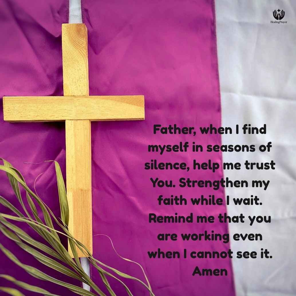 Silent Saturday Prayer – Trusting God in the Waiting