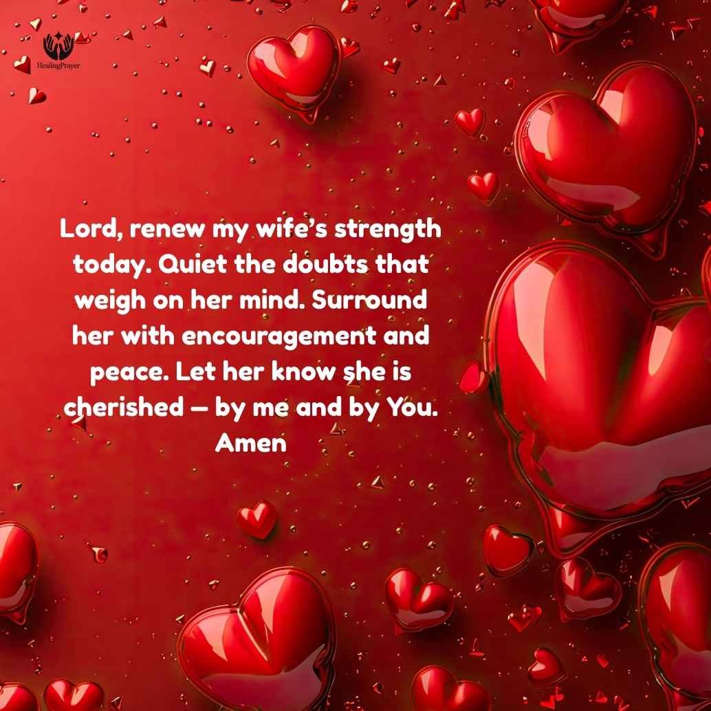 Valentine Prayer for Wife