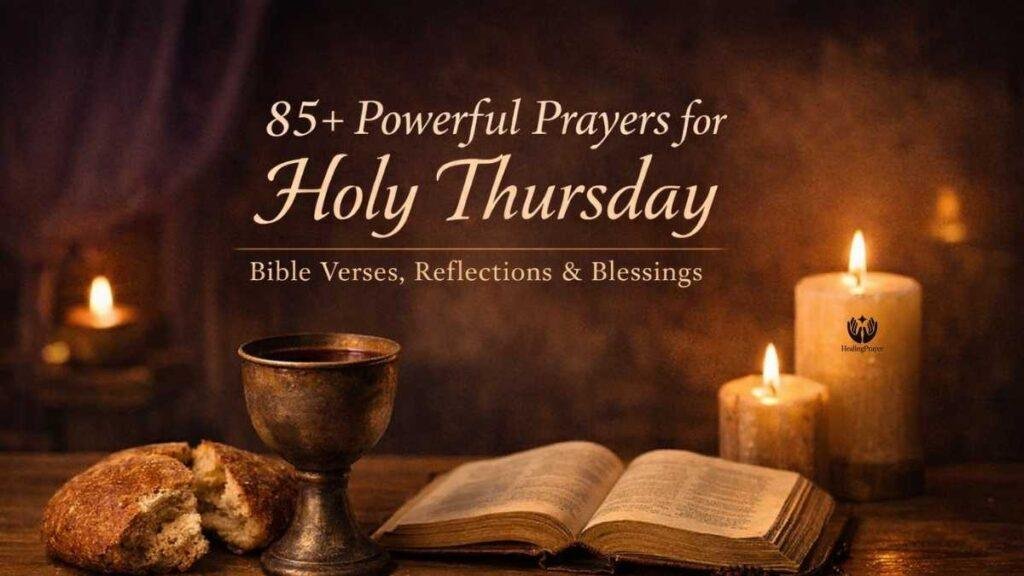 85+ Powerful Prayers for Holy Thursday with Bible Verses