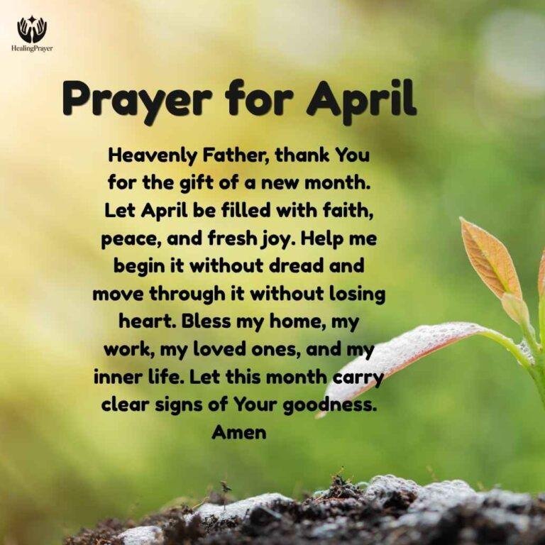 160+ Powerful Prayers for the New Month of April 2026
