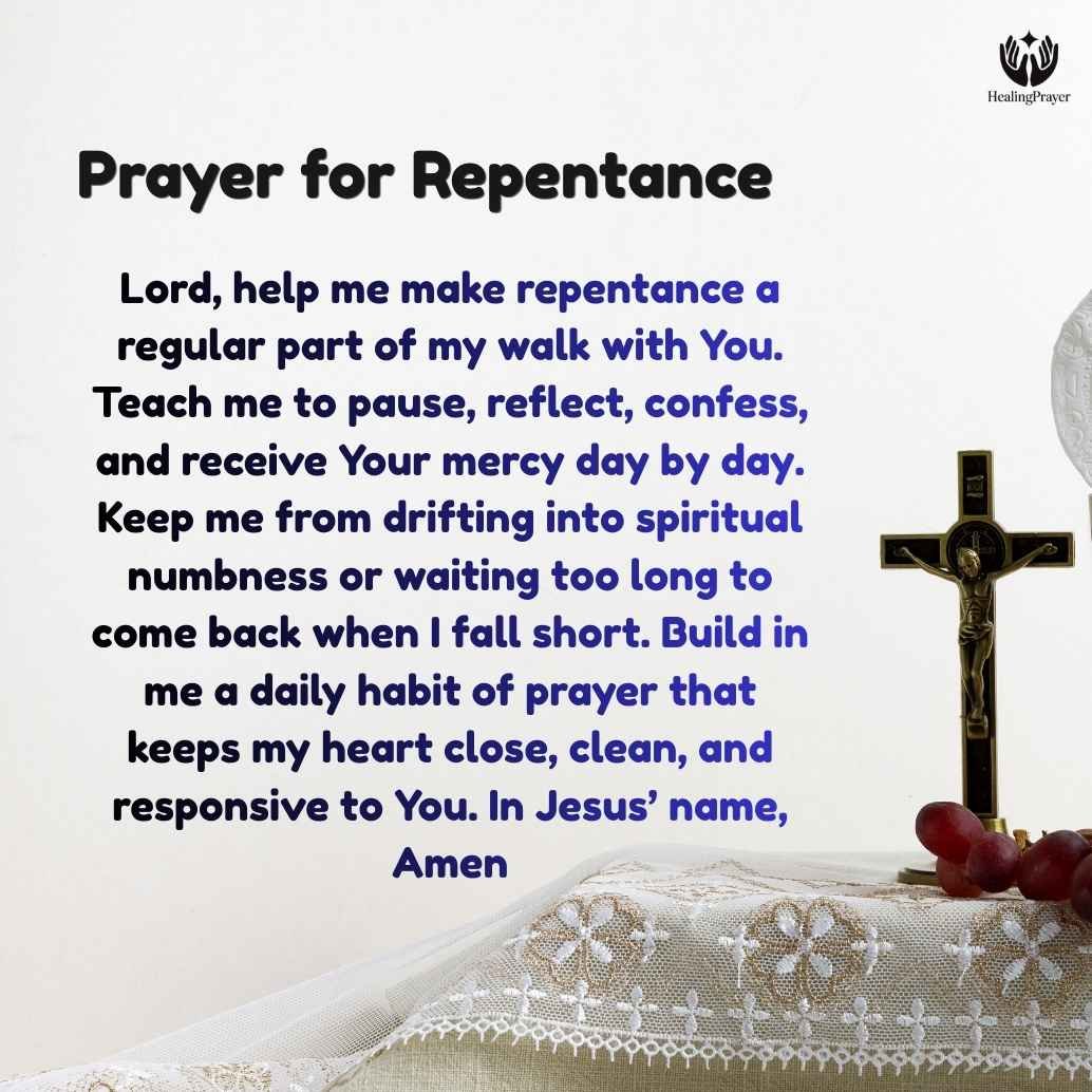 How to Make Prayers of Repentance and Forgiveness a Daily Habit