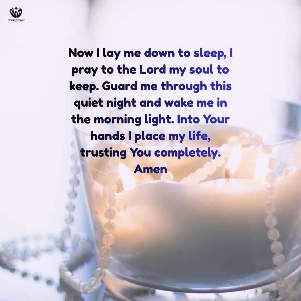 Traditional “Now I Lay Me Down to Sleep” Prayer