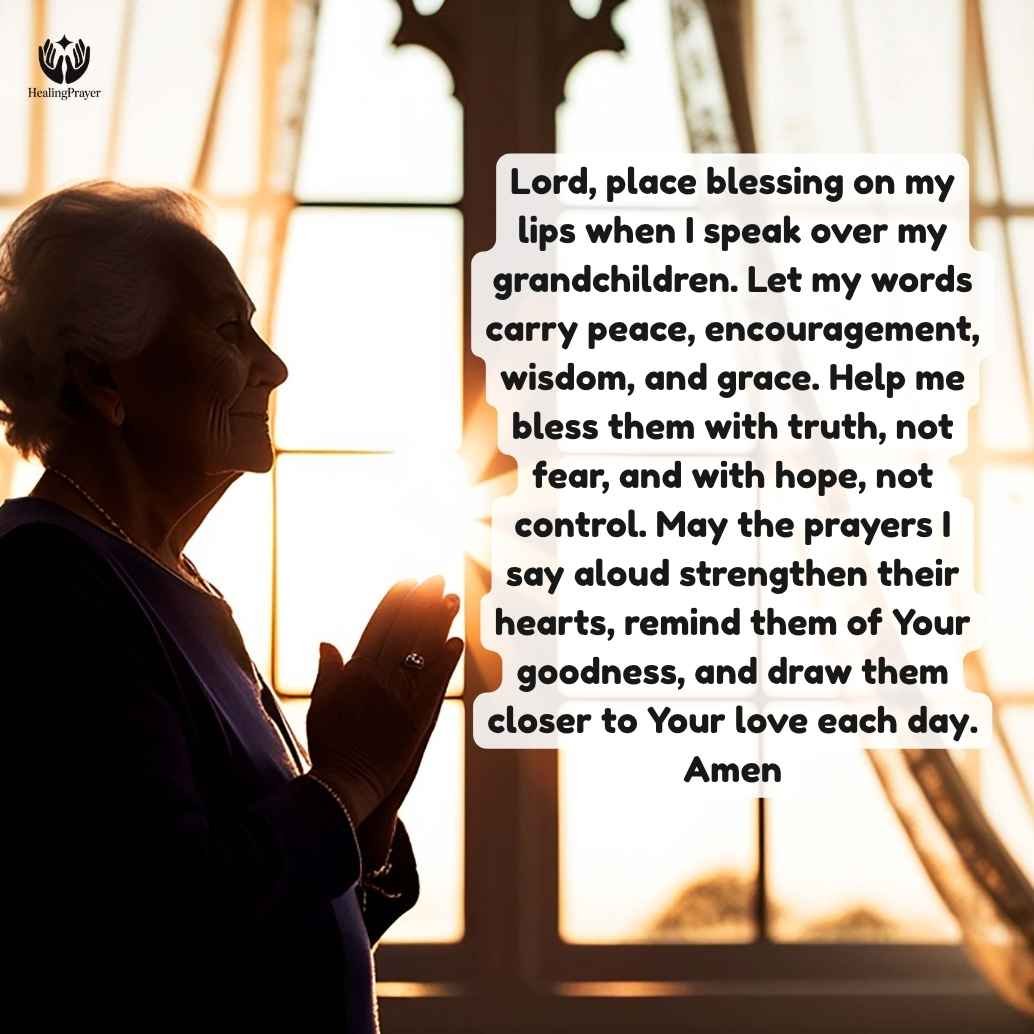 Blessing Prayers Grandparents Can Say Aloud