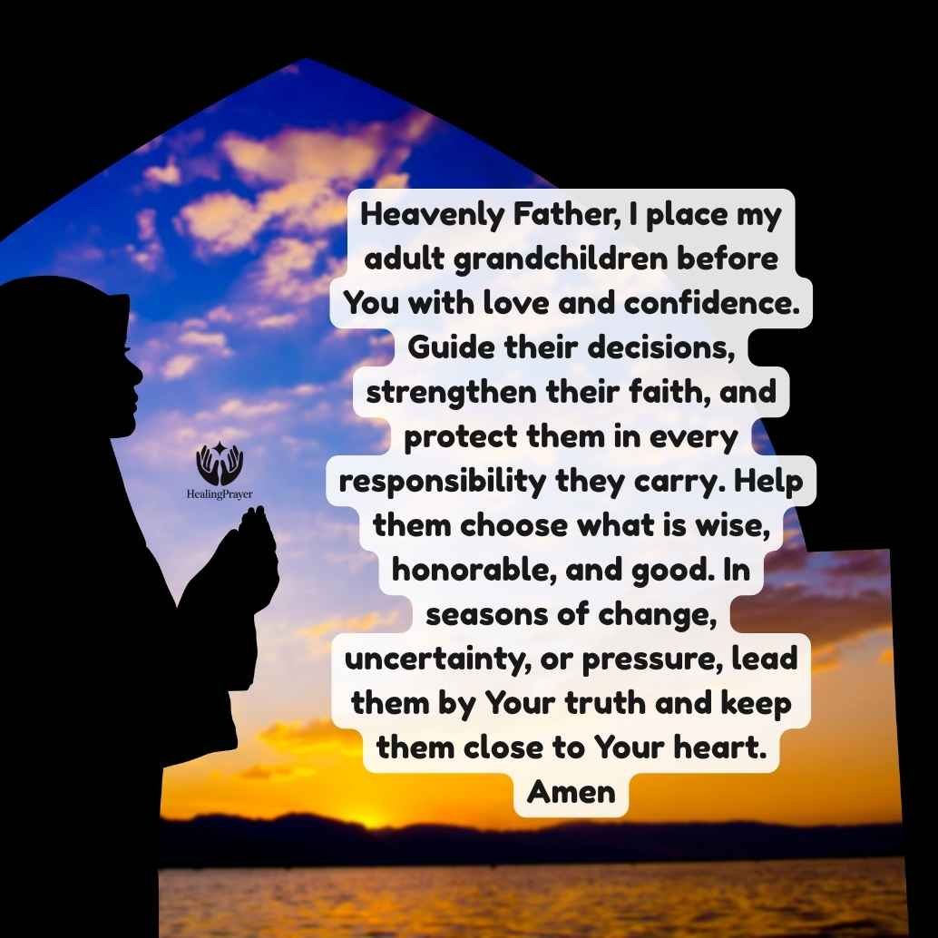 Catholic Prayers for Adult Grandchildren