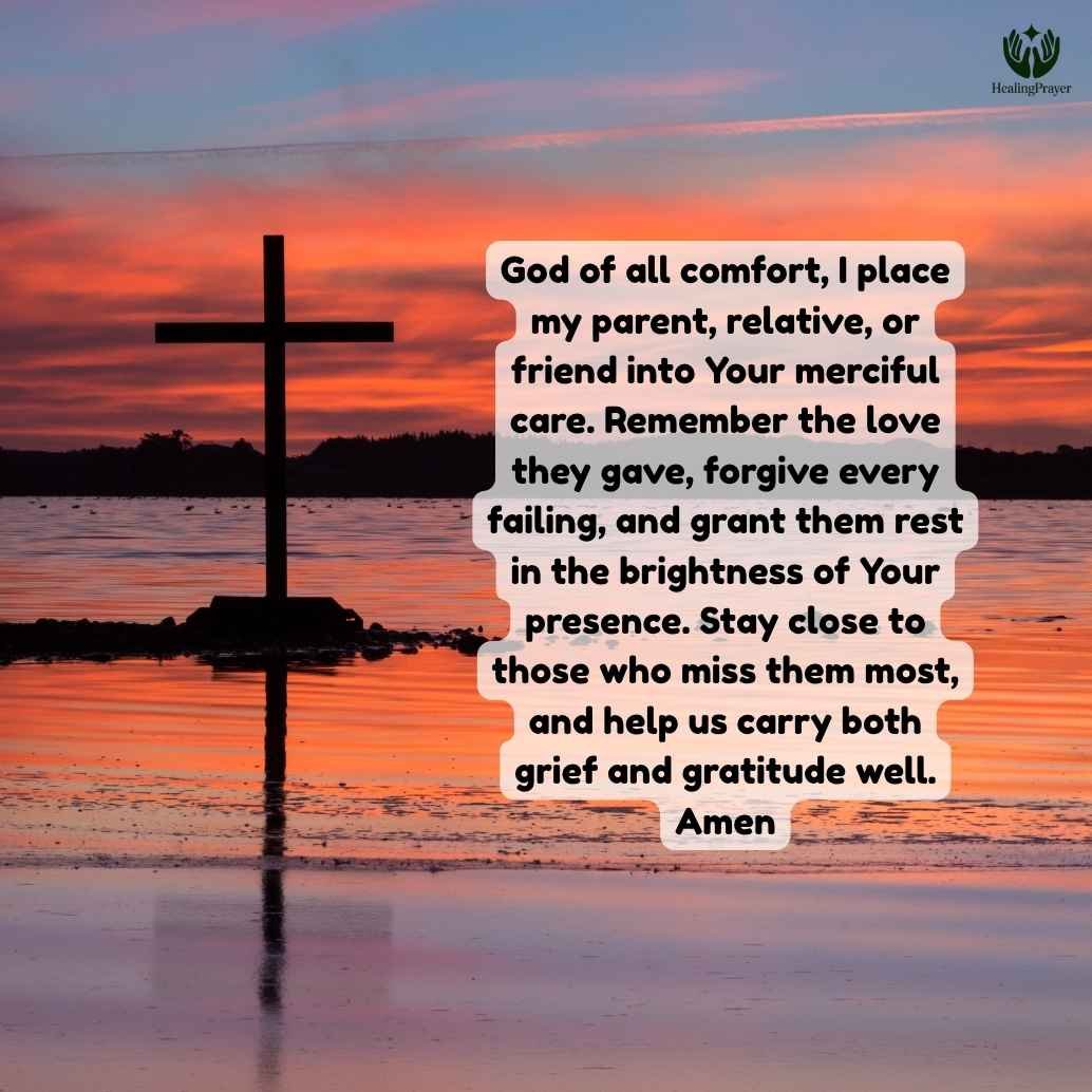 Catholic Prayers for Deceased Parents, Family Members, and Friends