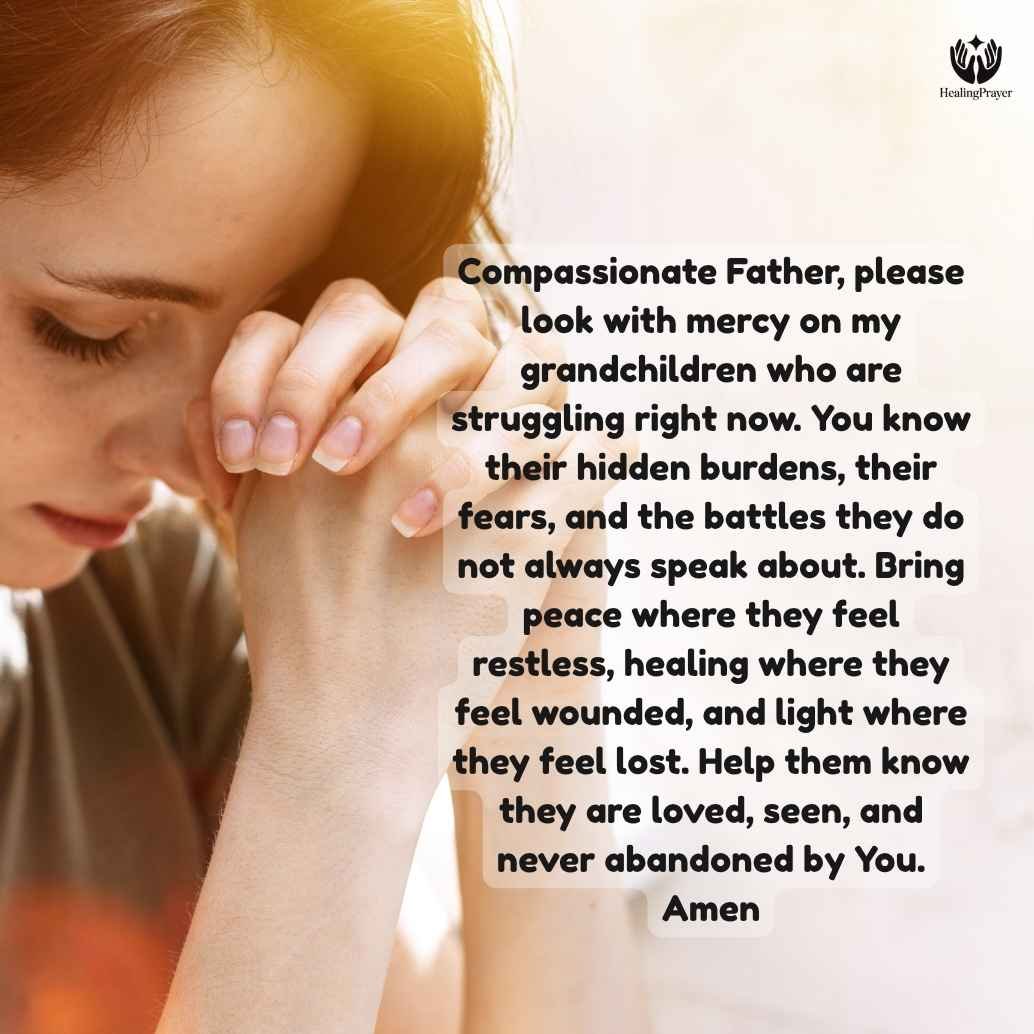 Catholic Prayers for Grandchildren Who Are Struggling