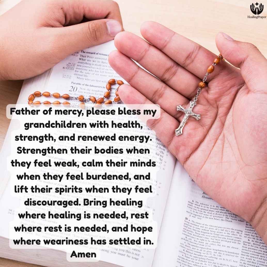 Catholic Prayers for Grandchildren’s Health and Strength