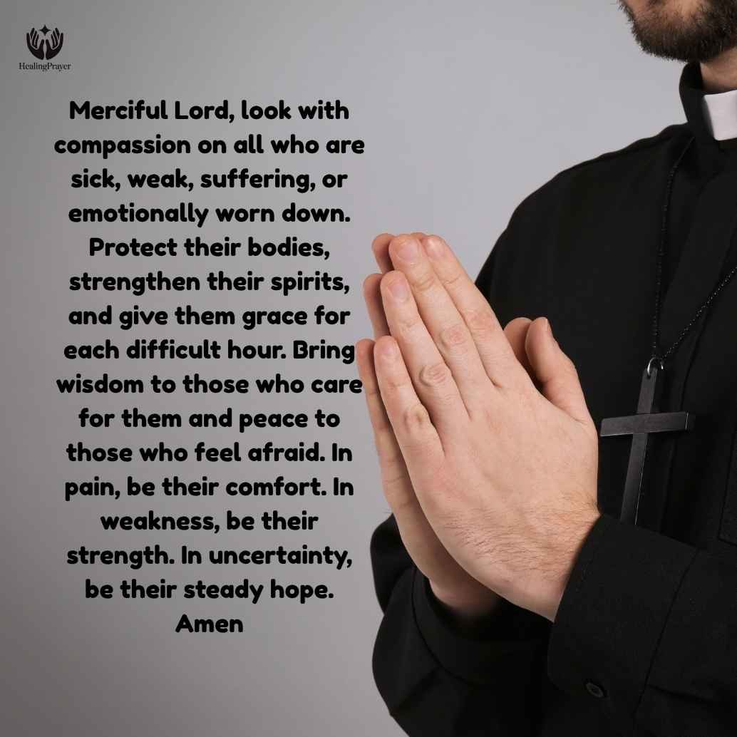 Catholic Prayers for Protection Against Illness and Suffering