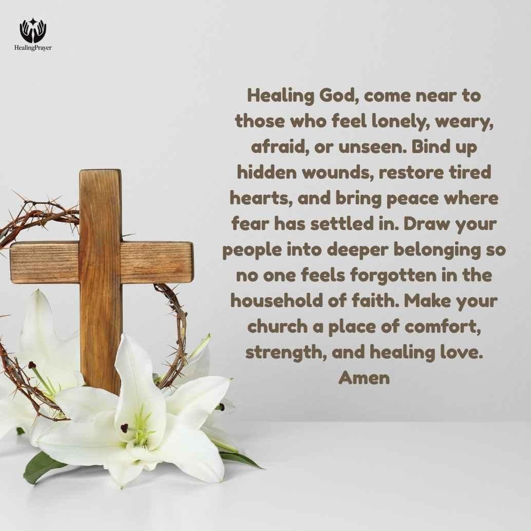 Church Prayers for Healing, Isolation, and Communal Strength