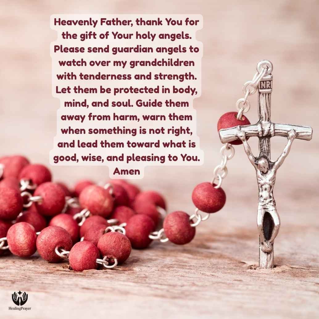 Guardian Angel Prayer for Grandchildren