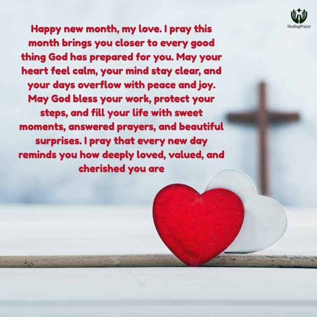 195+ Uplifting New Month Prayers for Girlfriend to Bless Her