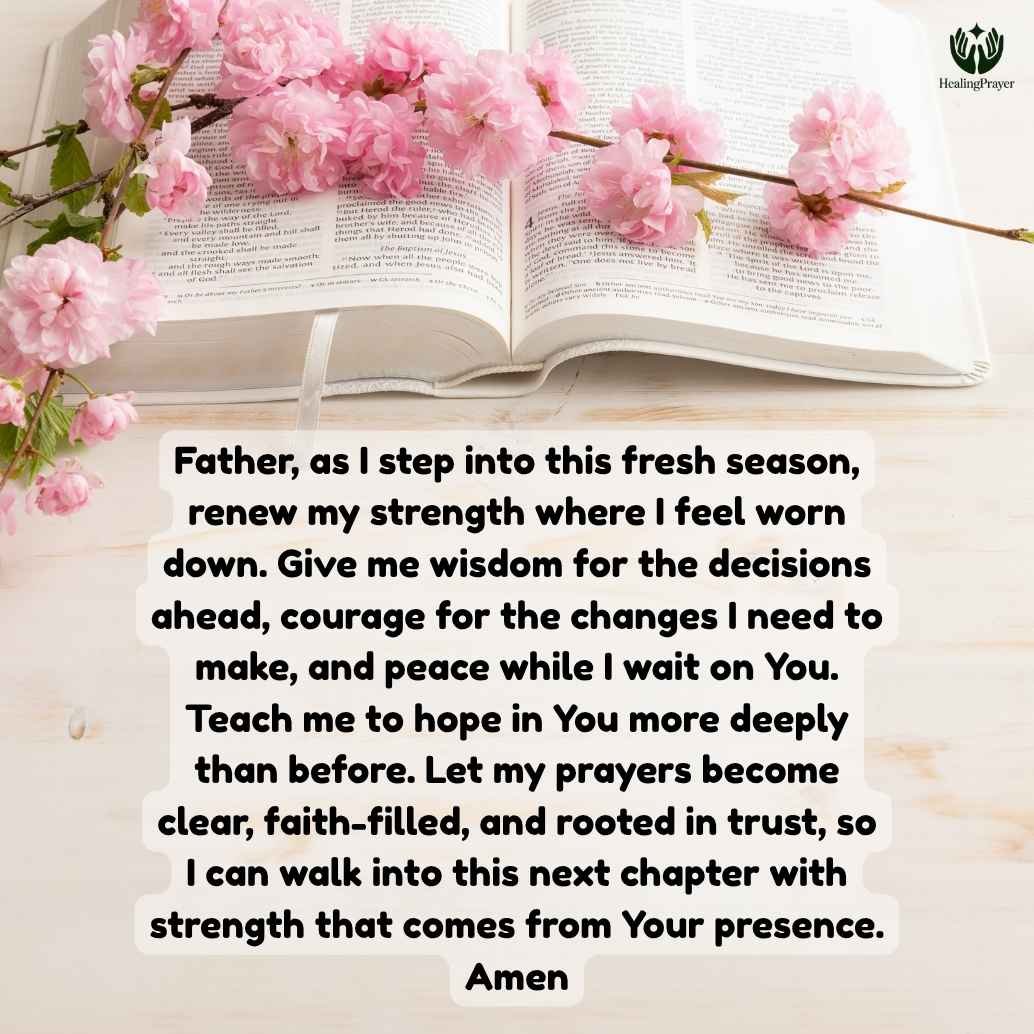 Life-Changing Prayer Points for a Fresh Season