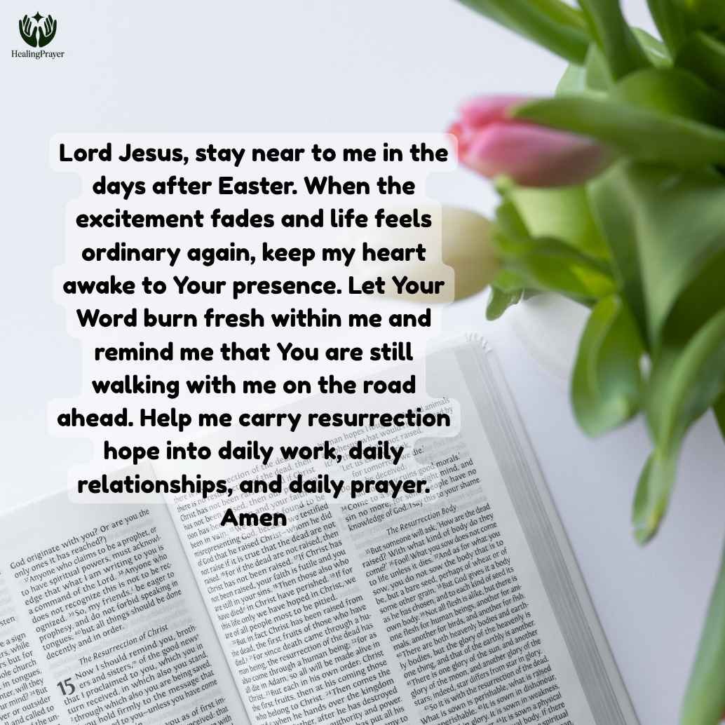 Prayers for New Beginnings After Easter to Pray the Week After Easter