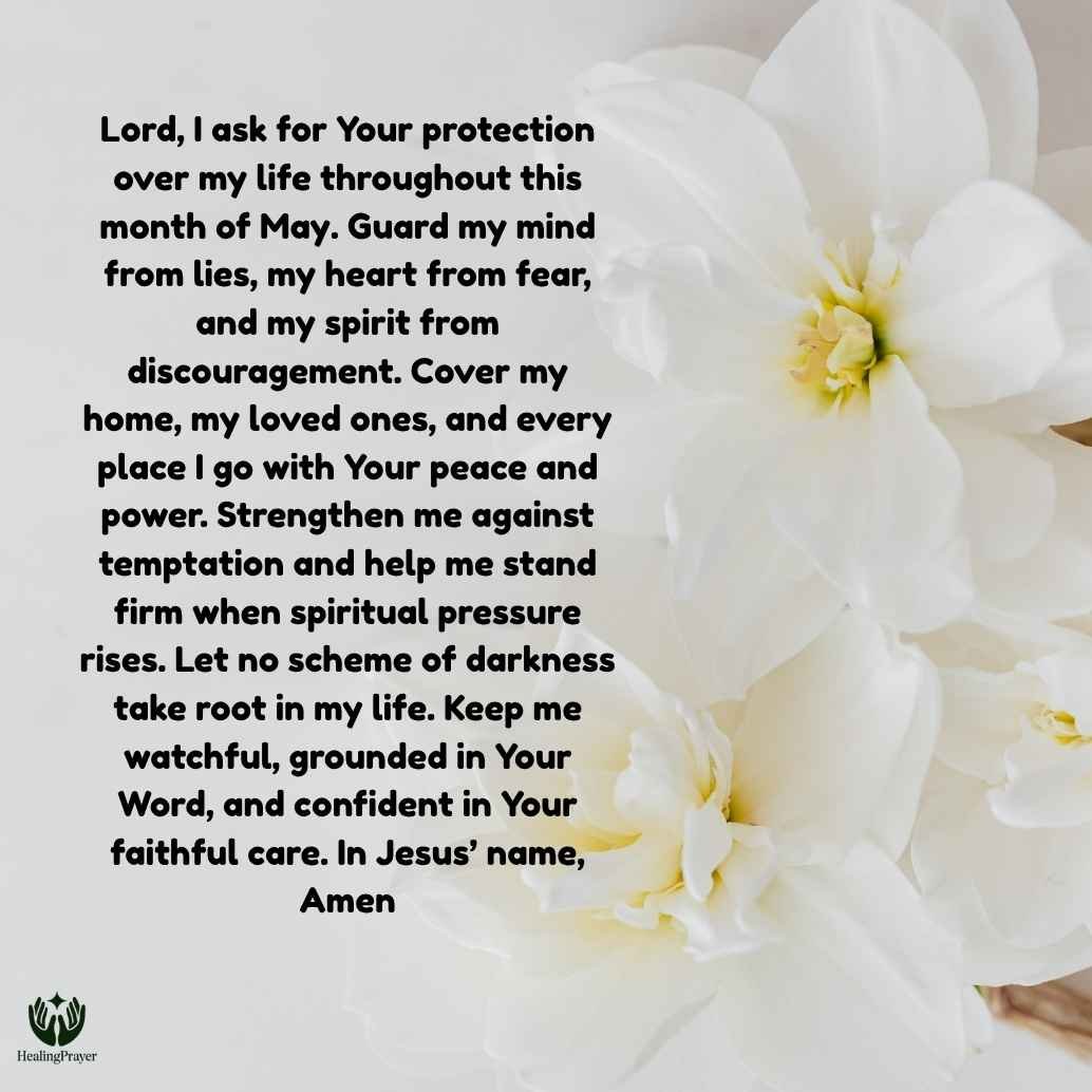 Prayers for Protection and Victory Over Spiritual Battles in May