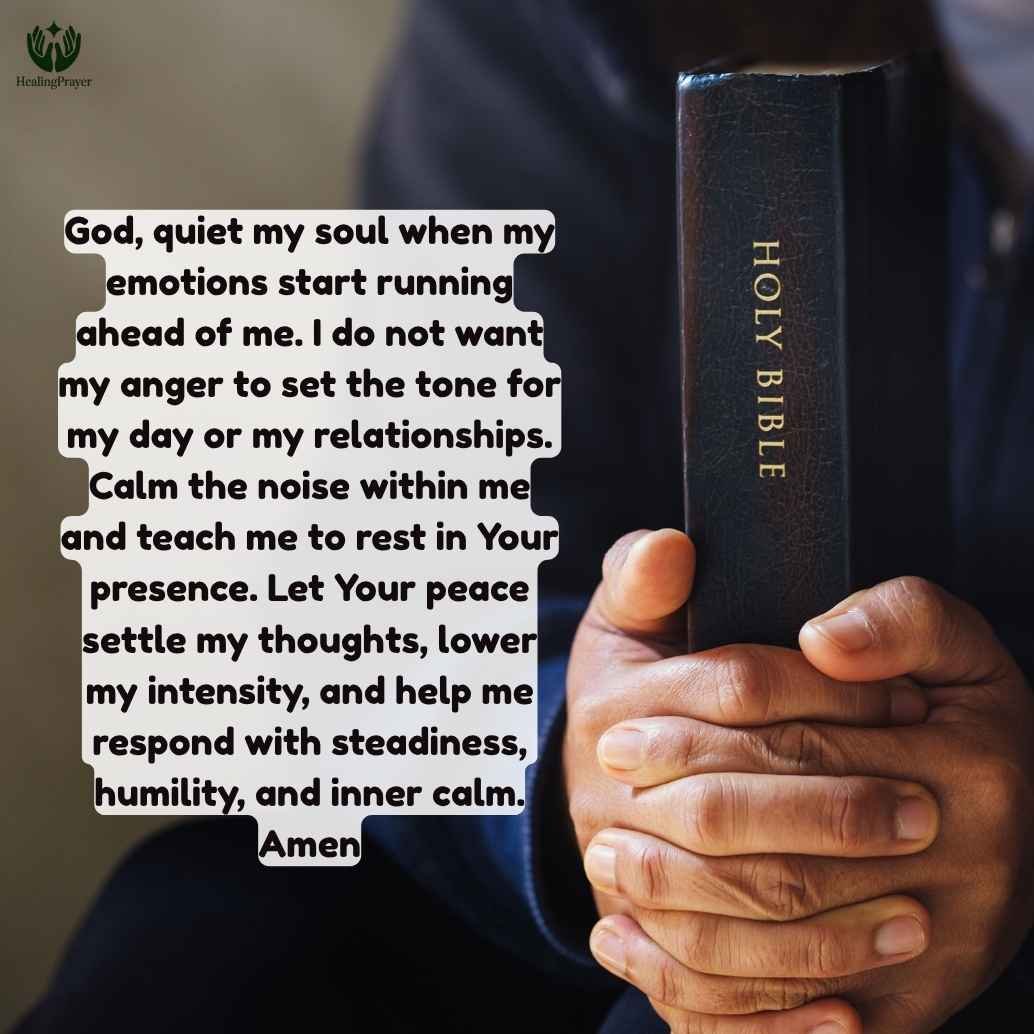 Psalm Prayer for Anger and Inner Calm