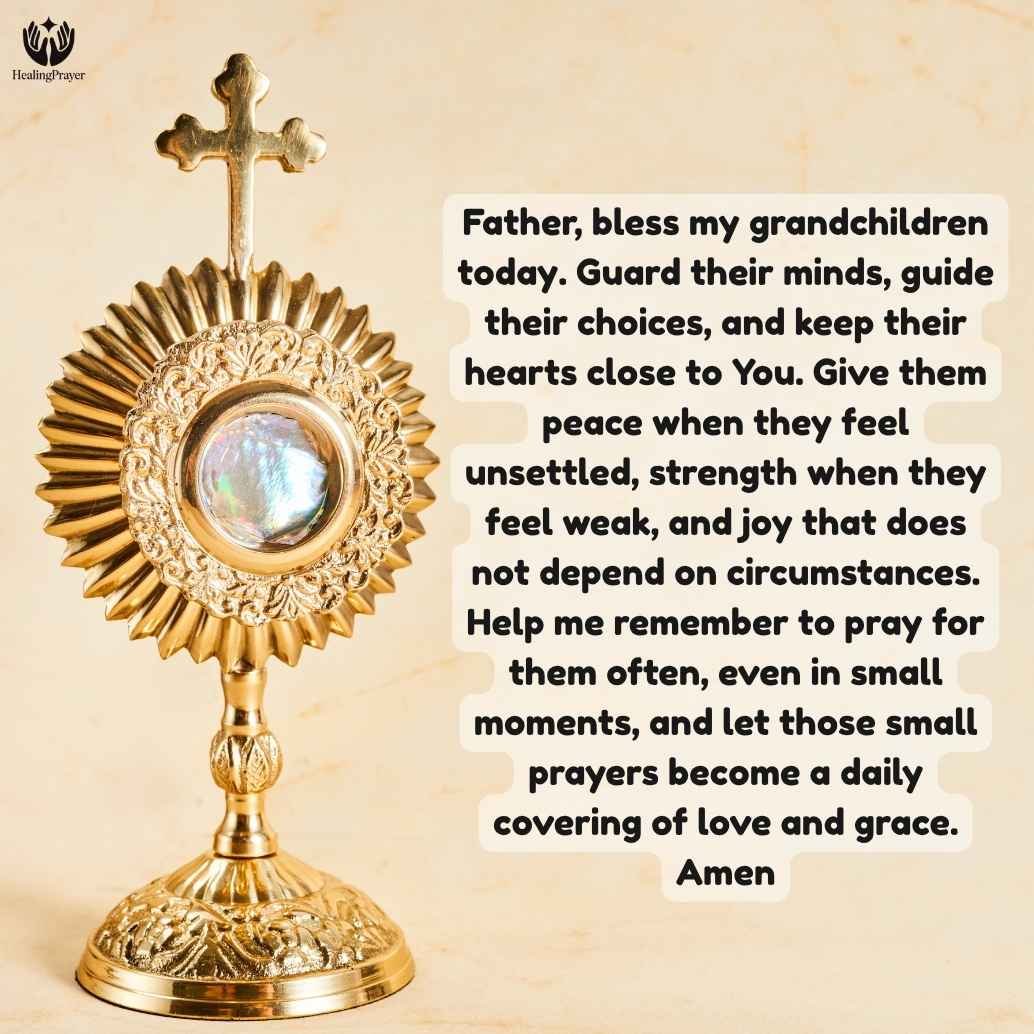 Short Catholic Prayers for Grandchildren Every Day