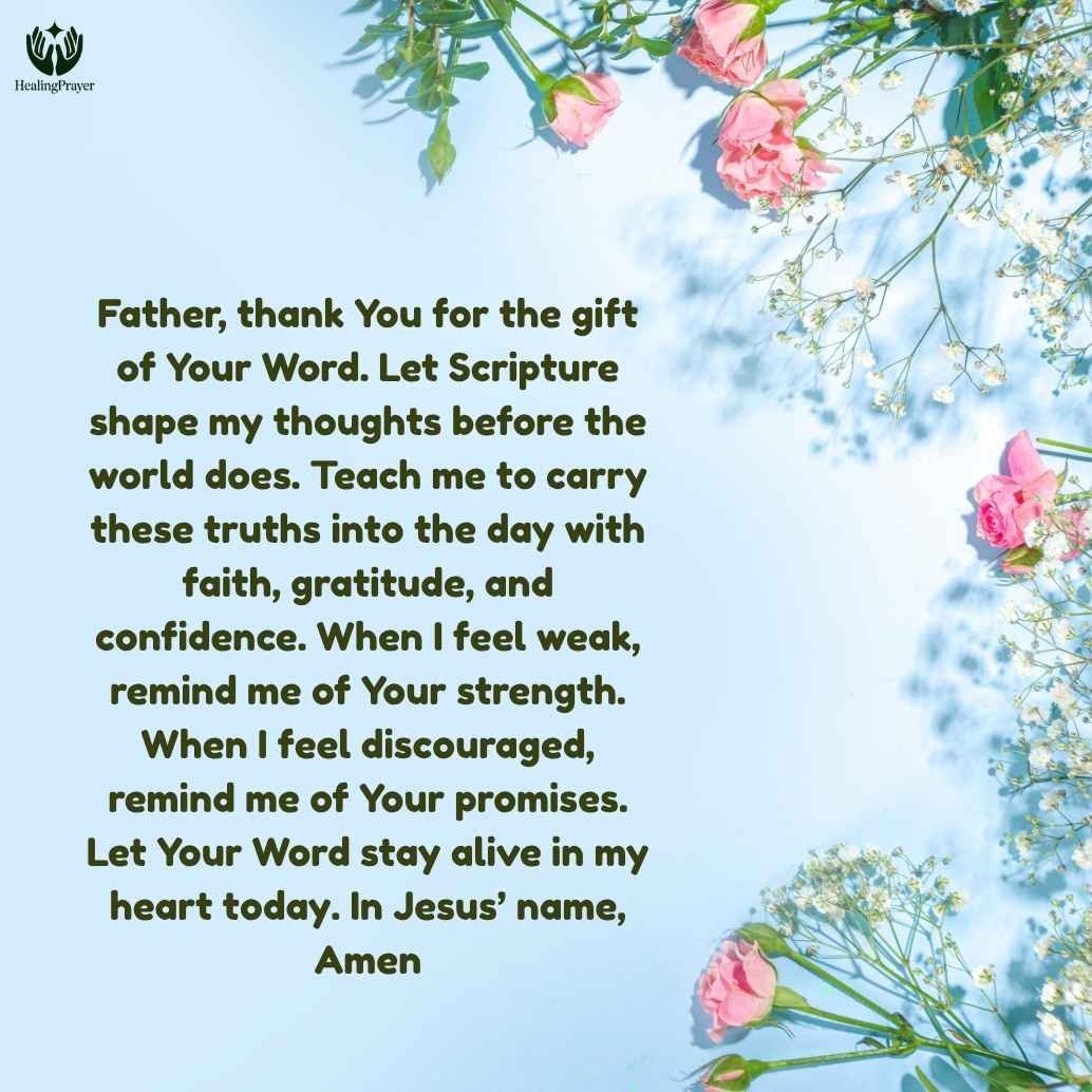 Bible Verses for Morning Gratitude, Thankfulness, and Strength