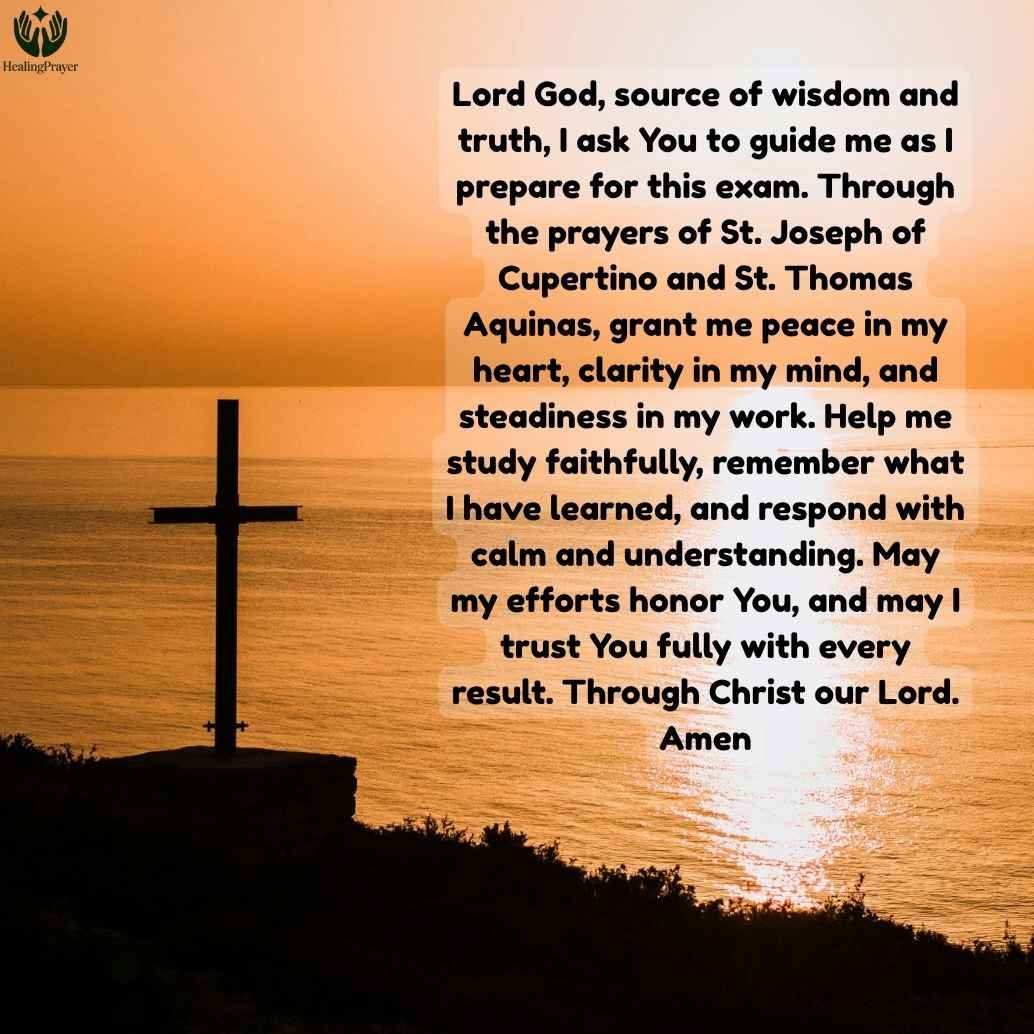 Catholic Prayer for Exam Success With St. Joseph of Cupertino and St. Thomas Aquinas
