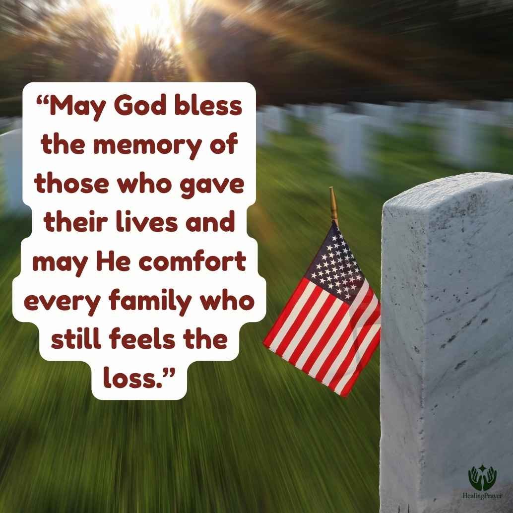 Christian Remembrance Lines with Faith and Prayer
