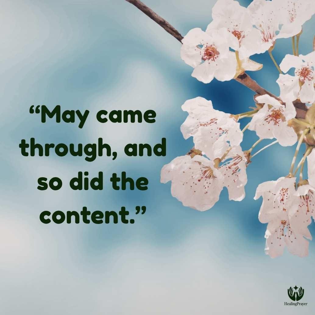 Clever May Captions for Instagram, Facebook, and TikTok