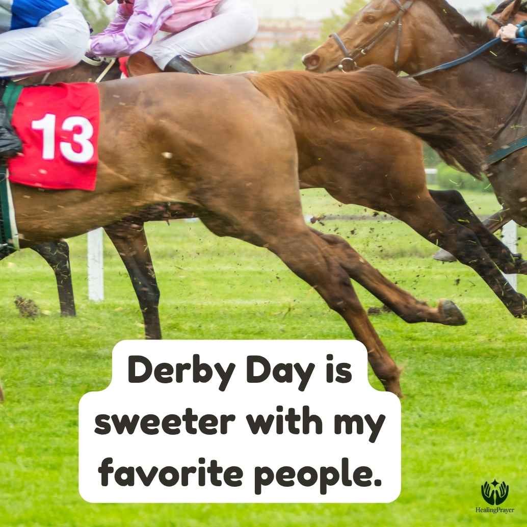 Cute Kentucky Derby Captions for Friends and Family