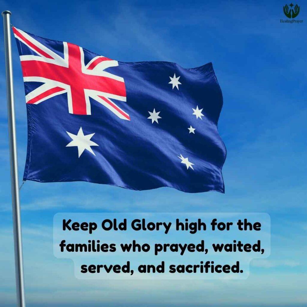 Keep the Flag High Quotes for National Pride