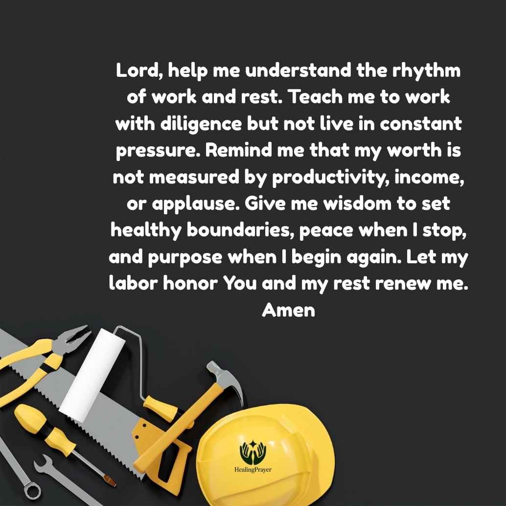Labor Day Prayer for Reflection on Work, Rest, and Purpose