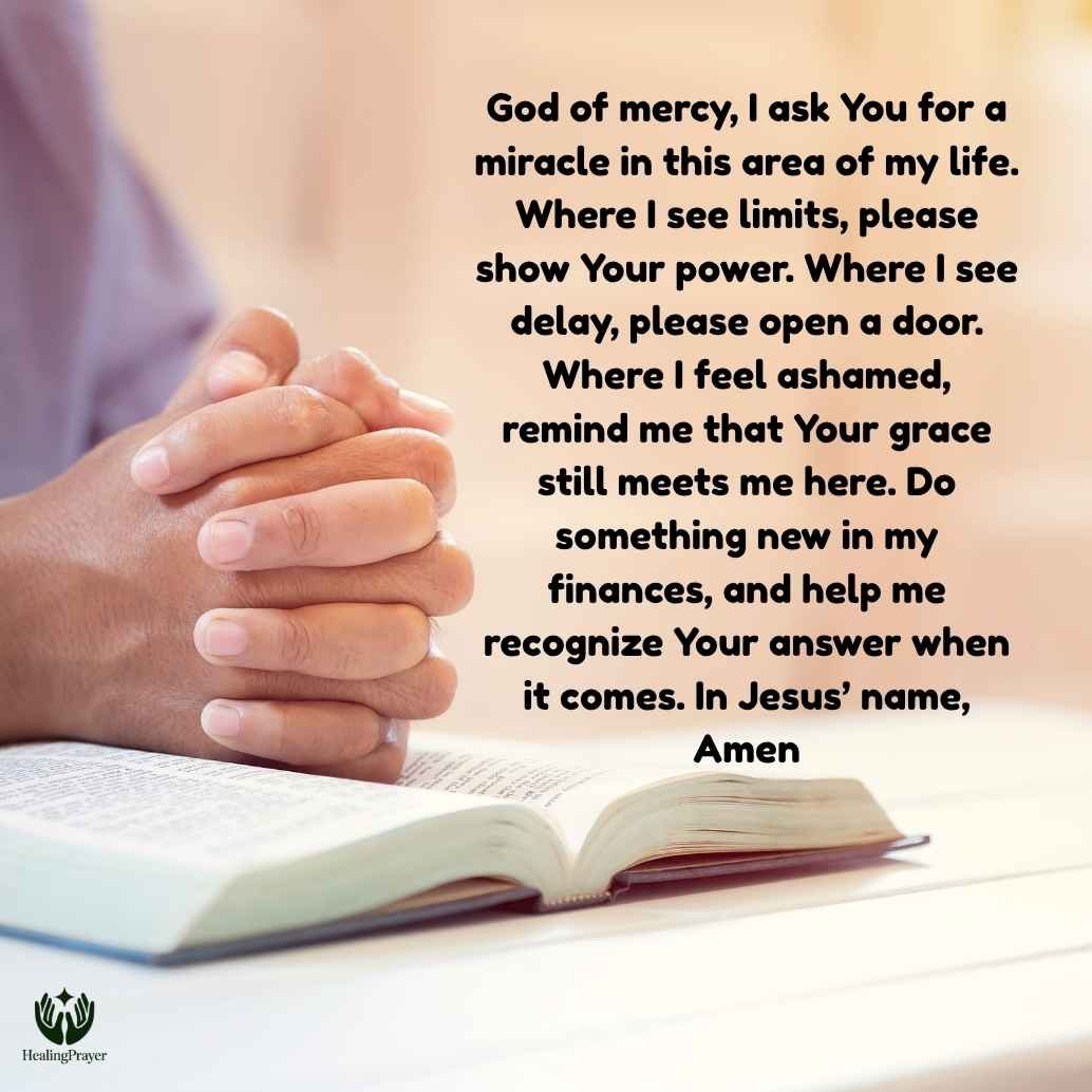 Miracle Prayer for Debt Cancellation
