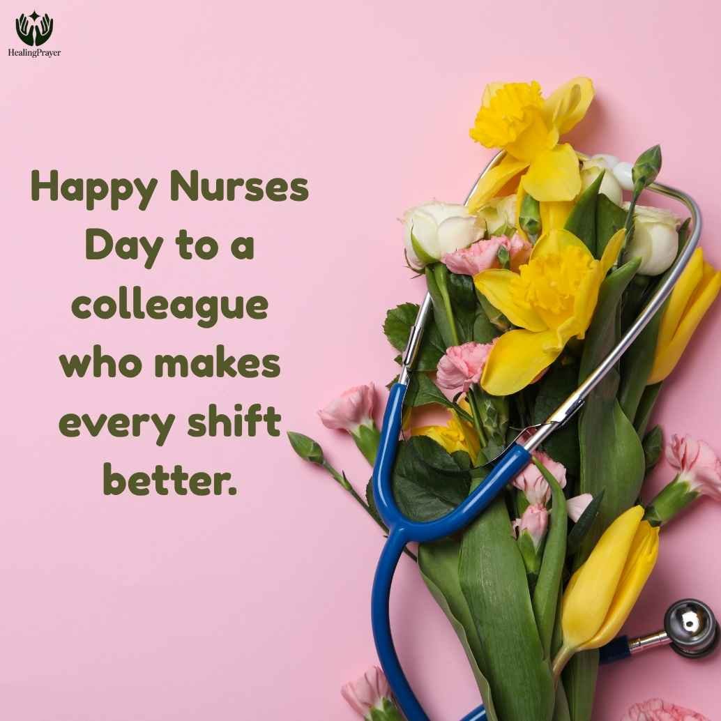 Nurses Day Messages for Colleagues and Coworkers