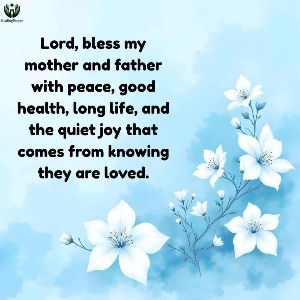 Parents' Day Prayers for Mother and Father