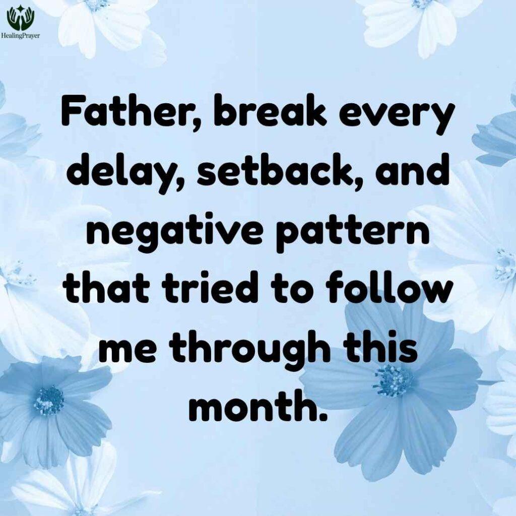 Powerful End of the Month Prayer Points
