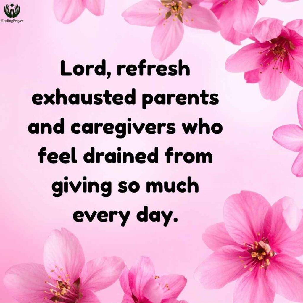 Prayer for Exhausted Parents and Caregivers