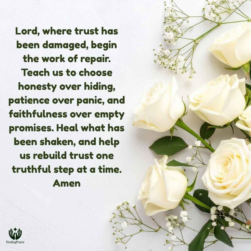 Prayer for Restoration of Trust After Hurt