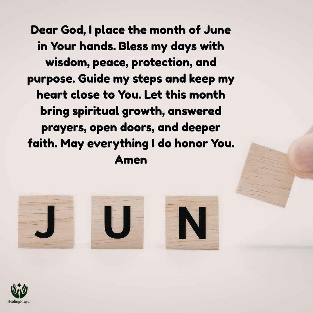 240+ Powerful Prayers for the Month of June with Scriptures