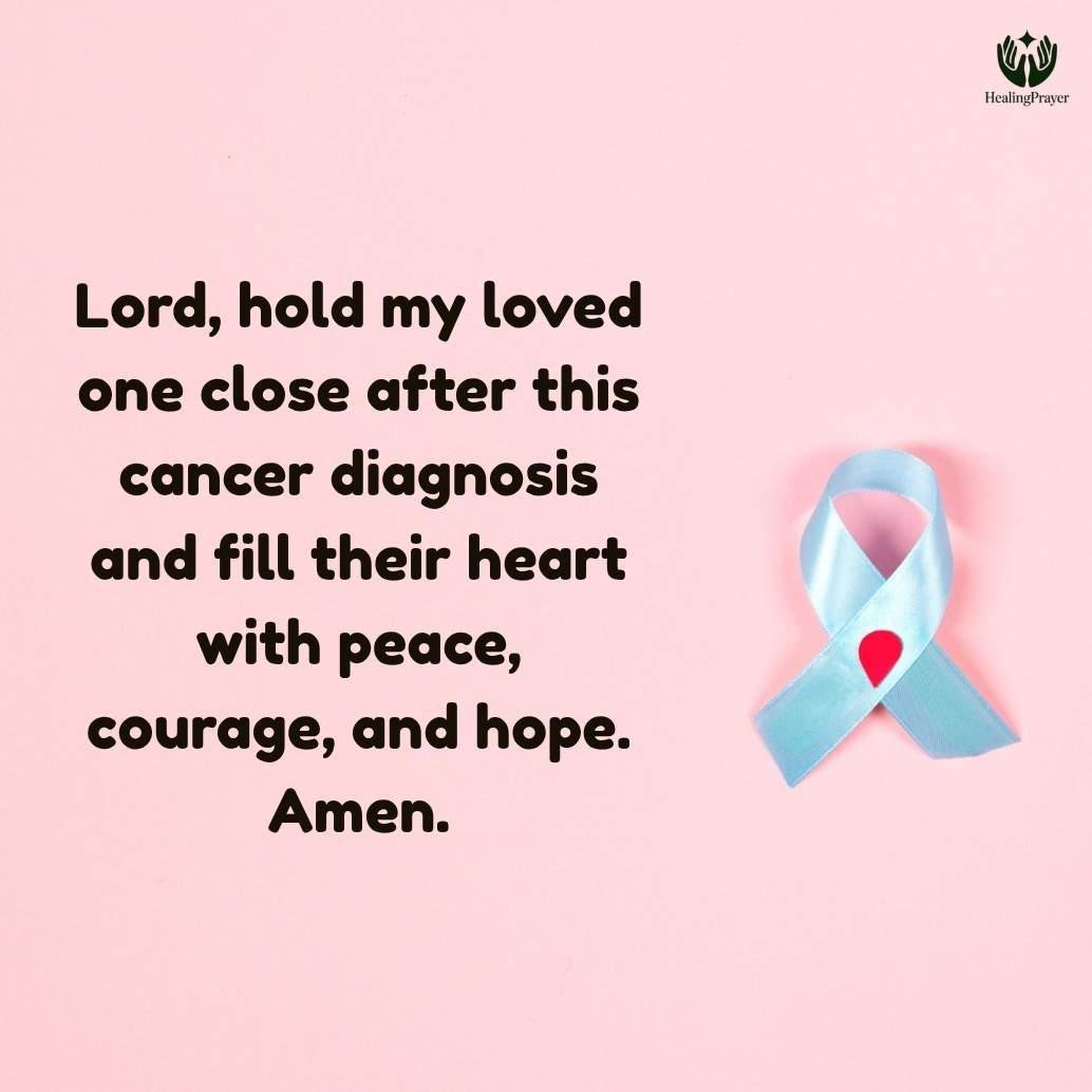 Prayer for When Your Loved One Is Diagnosed with Cancer