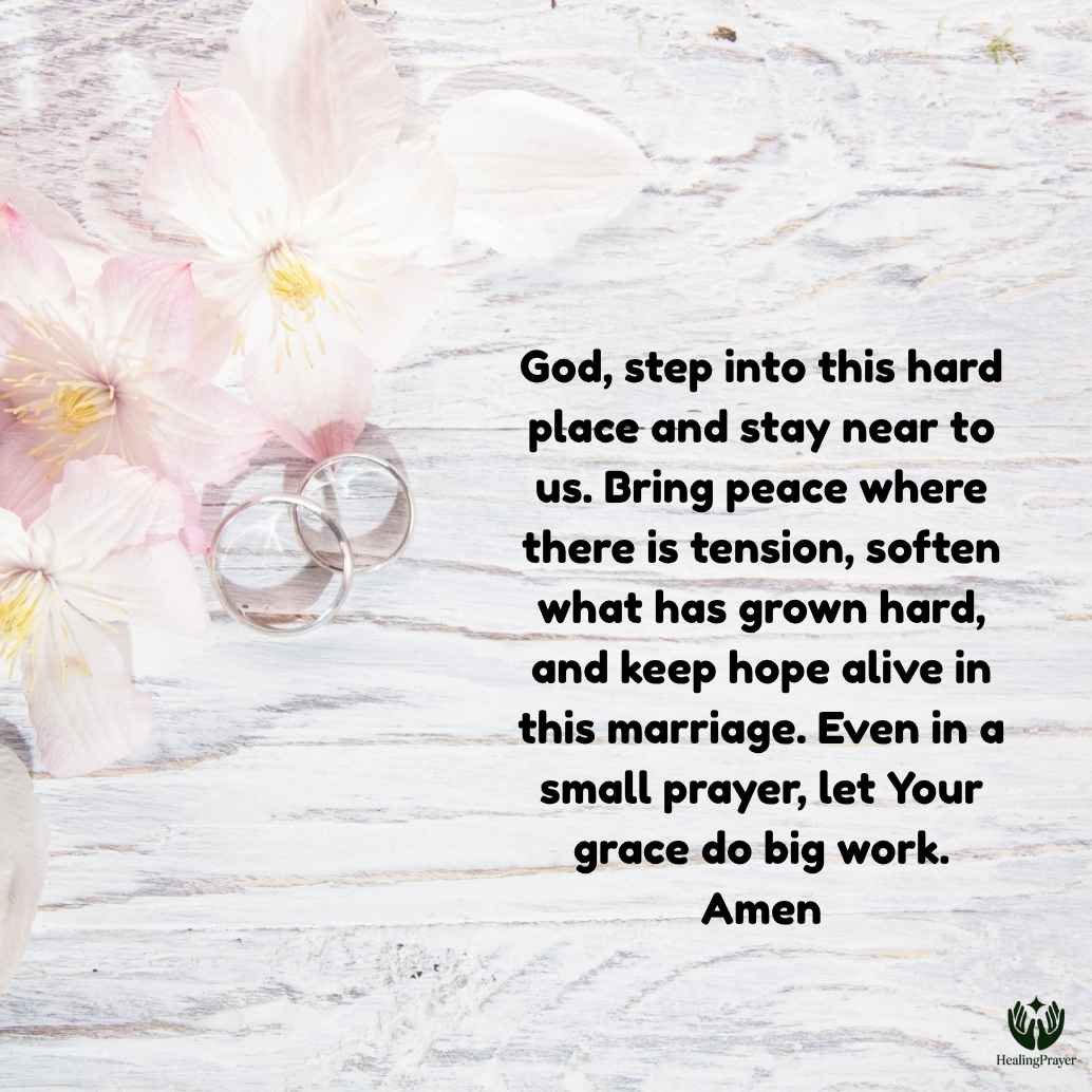 Short Prayers for Marriage Restoration in Hard Times