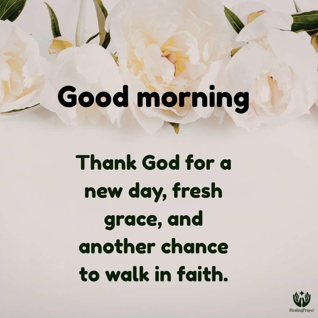 Thankful Christian Morning Greetings to Praise God