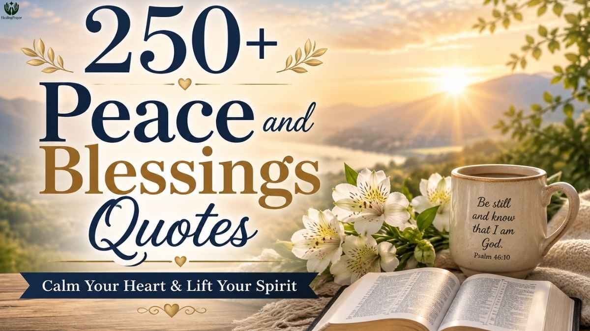 250+ Peace and Blessings Quotes to Calm Your Heart and Lift Your Spirit