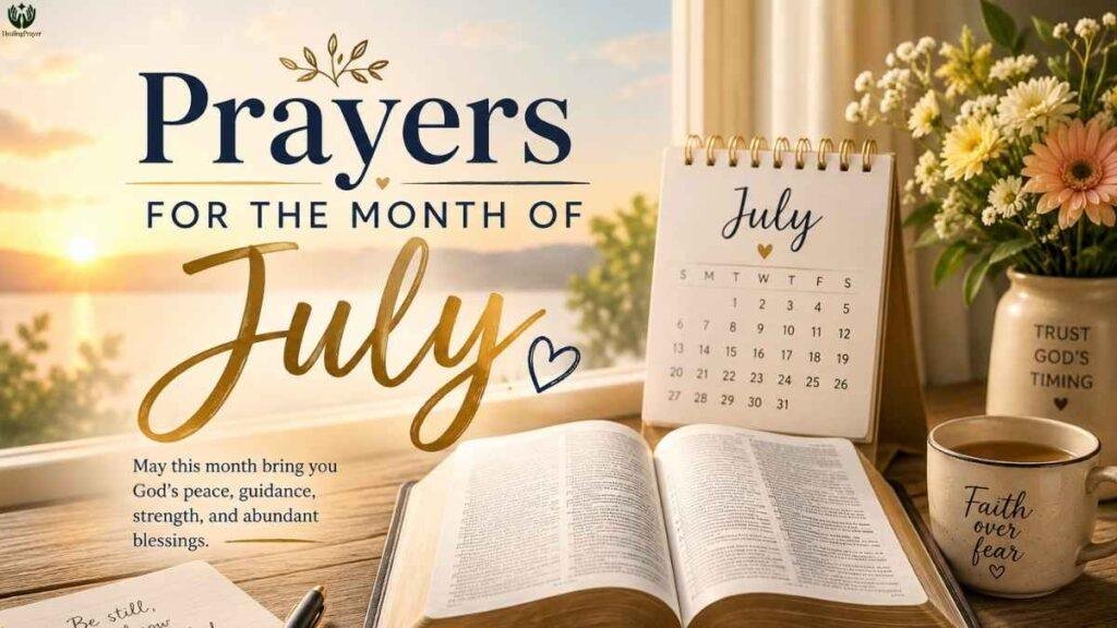 260+ Powerful Prayers for the Month of July with Bible Verse