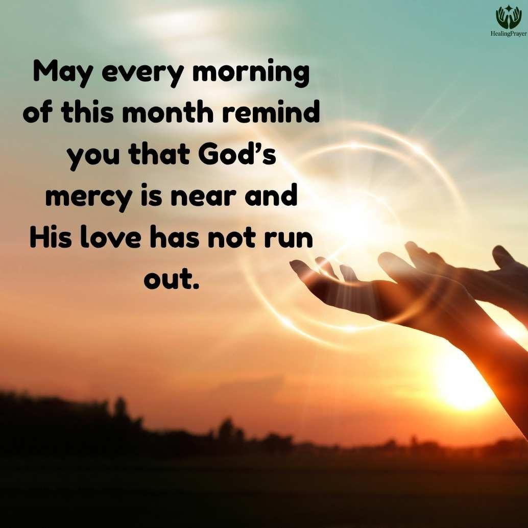 Happy New Month Prayer Messages for Blessings and Protection
