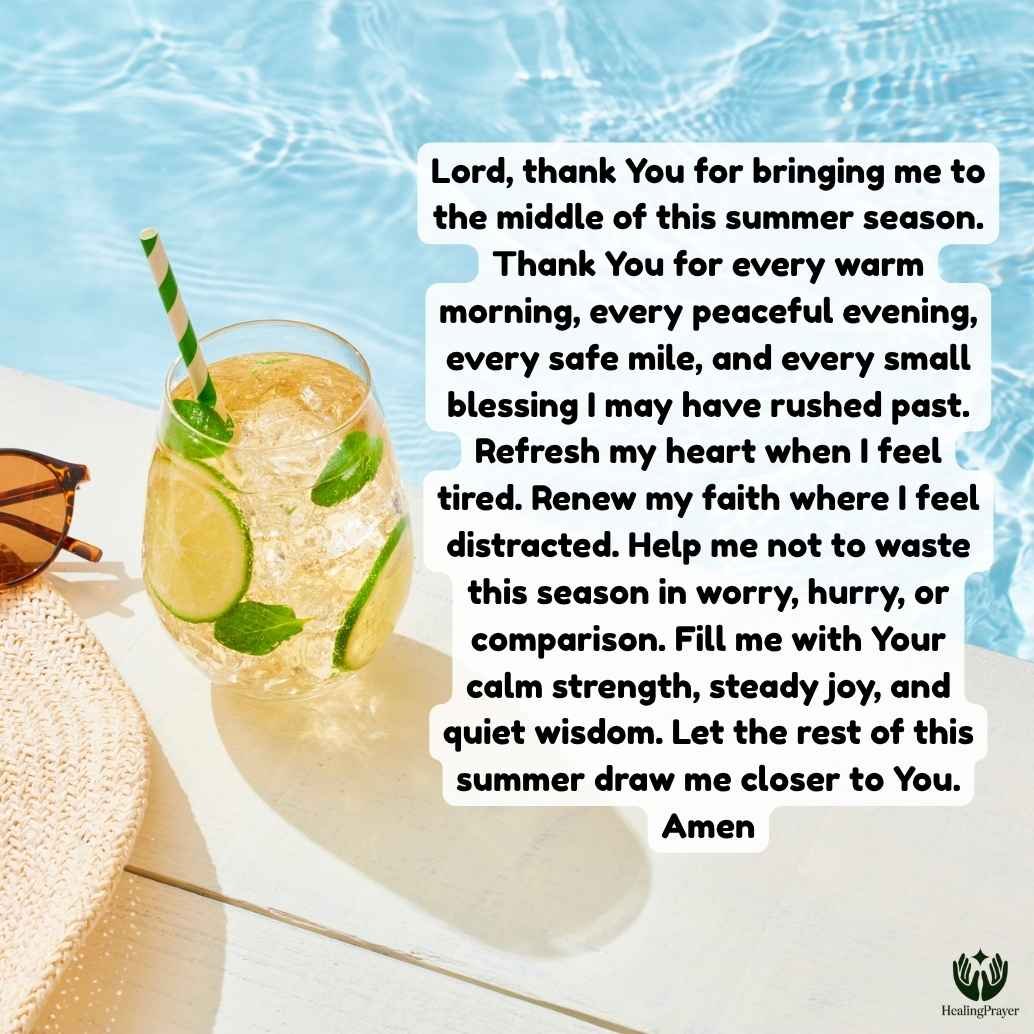 Mid of the Summer Prayers to Refresh Your Heart