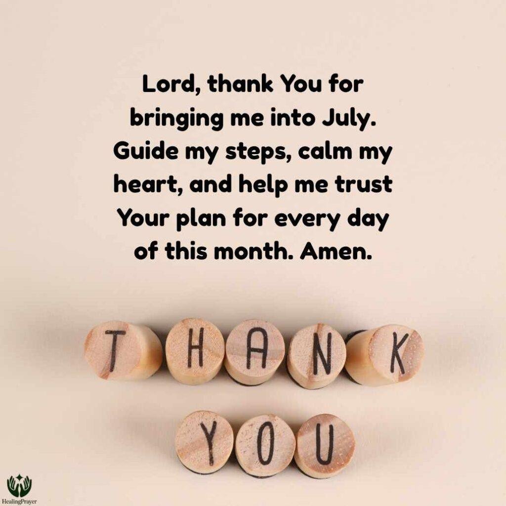 260+ Powerful Prayers for the Month of July with Bible Verse