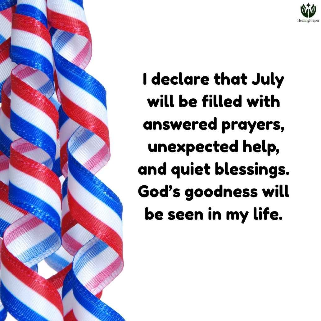 Prophetic Declarations for July

