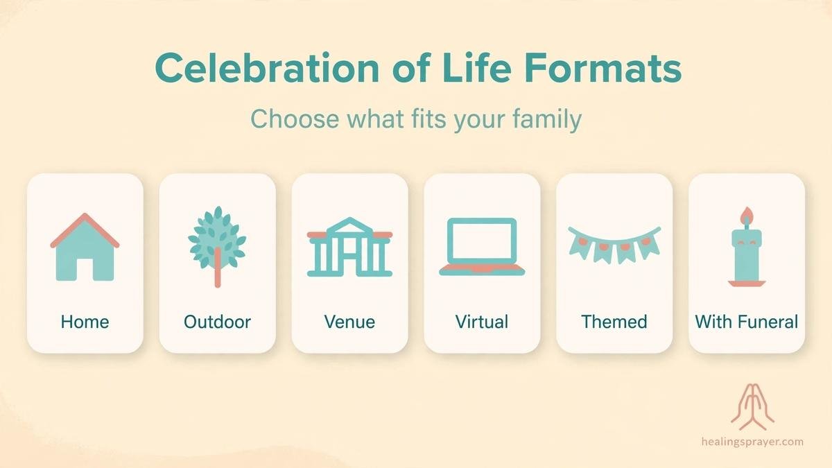 Celebration of Life Formats at a Glance