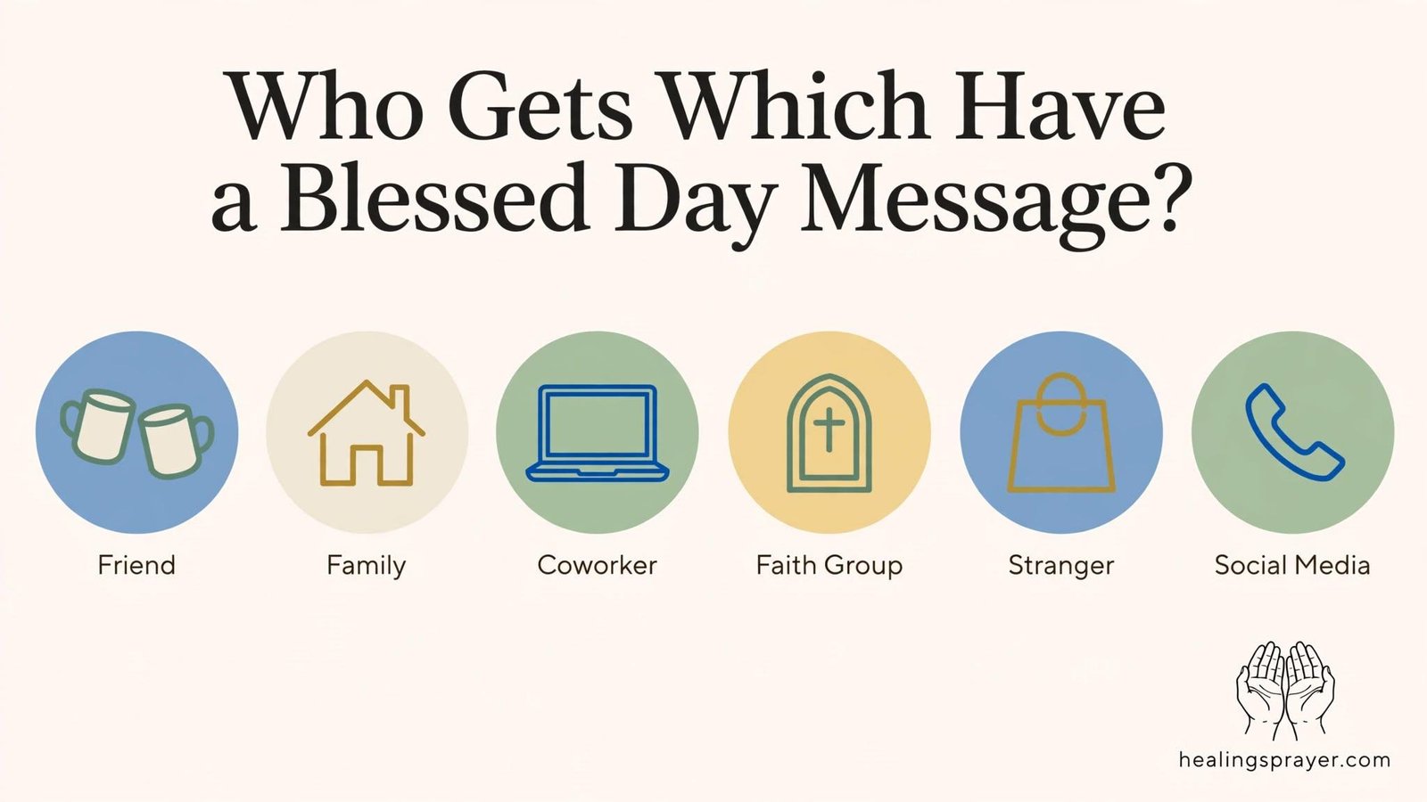 Have a Blessed Day Quick Guide Table