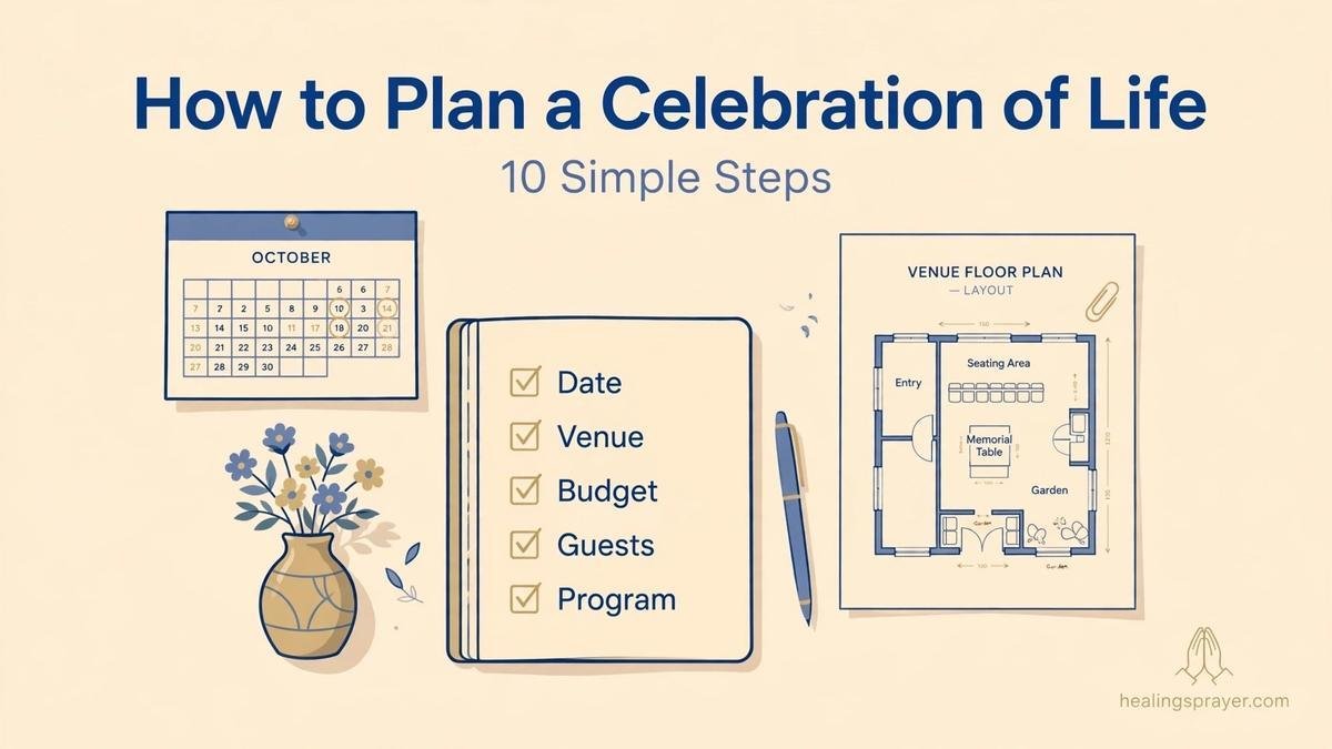How to Plan a Celebration of Life (Step by Step